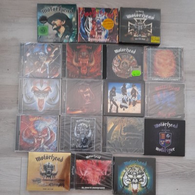 Motörhead - Discography 23 Album CDs & 2 Dvds
