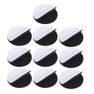 10 Packs Hook Loop Fasteners Selbstklebender