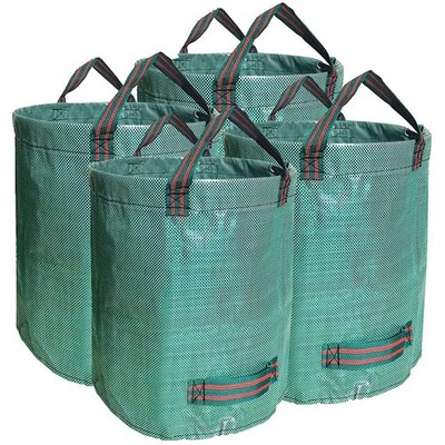 4 Pack 72 Gallonen Garten Abfall SäCke, Wiederverwendbare   Schwe7159