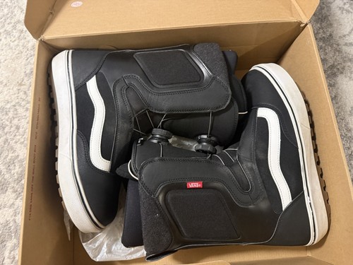 2026 Vans Aura OG BOA Mens Snowboard Boots -Color: Black - Size 9
