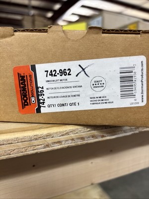 Doorman Window Lift Motor 742-962 N.O.S