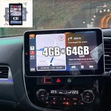 Double 2 DIN Rotatable 10.1'' Android 15 Apple Carplay Car Stereo GPS Radio 64GB
