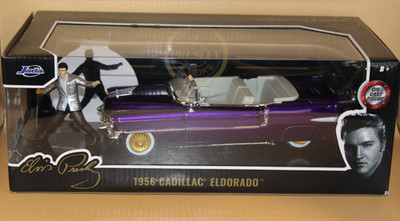 JADA 1:24 1/24 Cadillac Eldorado 1956 Elvis Presley mit Figur in OVP TOP