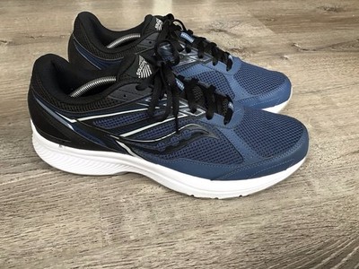 Saucony Cohesion 18 Men s Blue Black Size 13 Sneakers Running Walking S20628-3