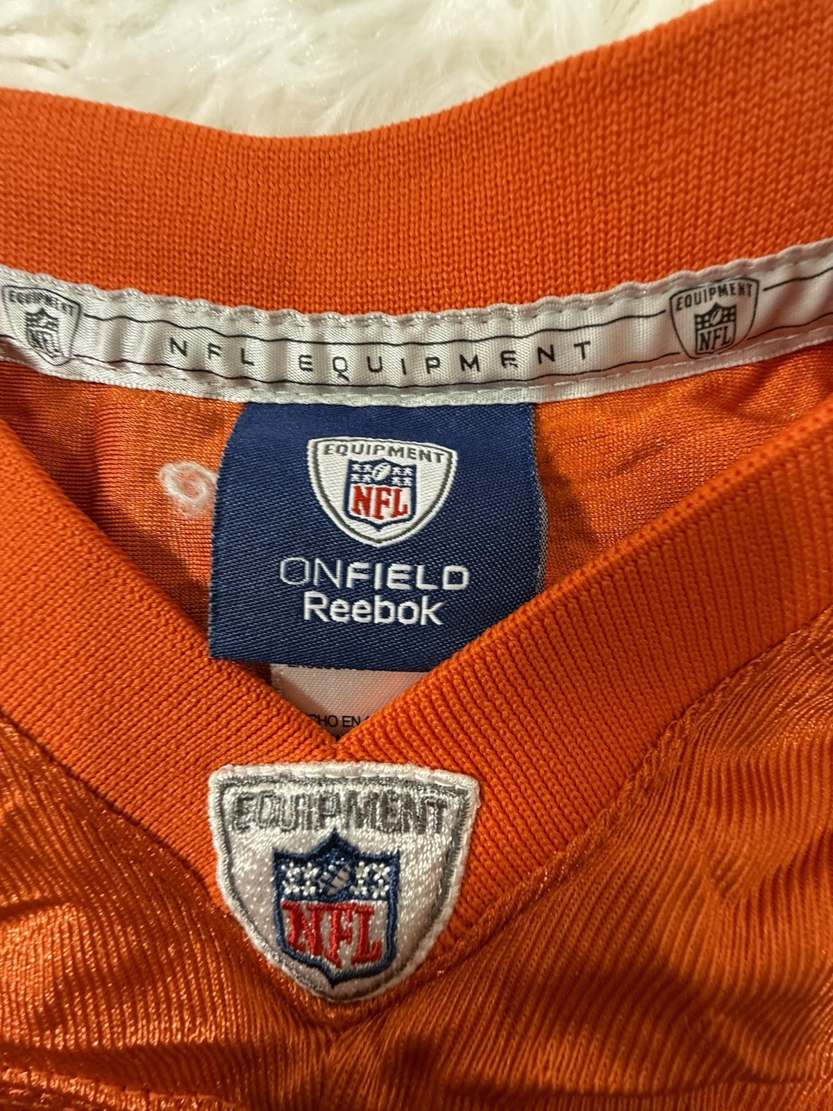 VTG Reebok Authentic Chicago Bears Matt Forte #22 Orange Jersey Youth XL thumbnail 3