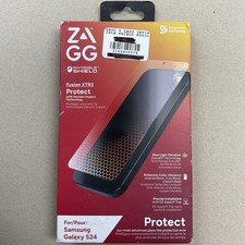Zagg - Samsung Galaxy S24 - Protect - Tempered Glass Screen Protector