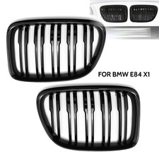 2x Links Rechts Nieren Doppelsteg Kühlergrill für BMW X1 E84 09-15