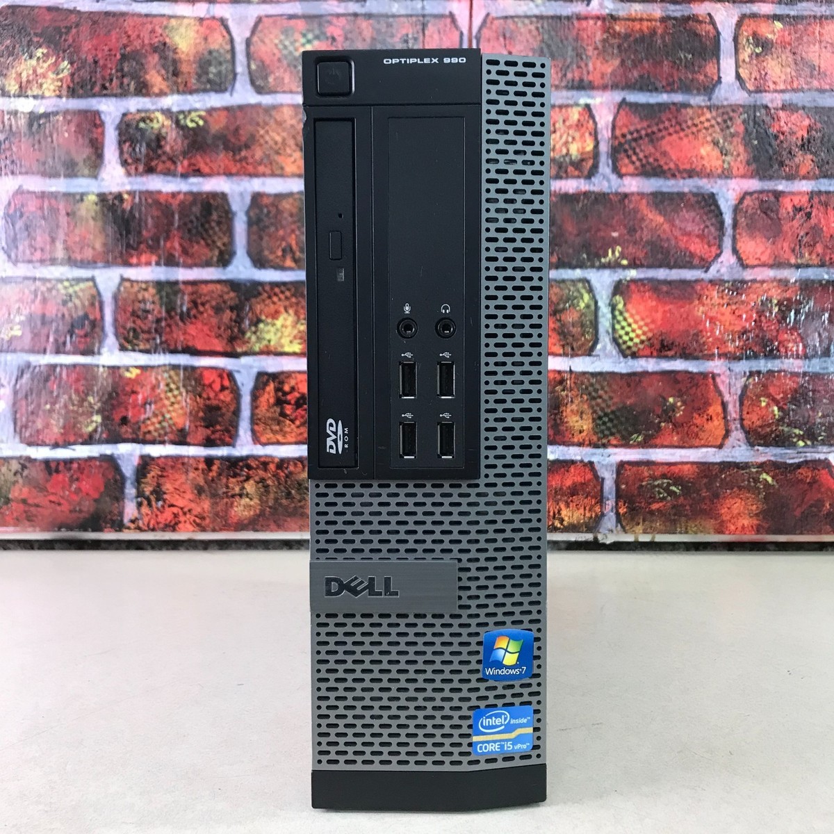 DELL OptiPlex 990 SFF PC i5-2400 3.1GHz 4GB RAM 128GB SSD (Windows