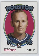 2009-10 ITG 1972 The Year in Hockey Blank Back Wayne Rutledge #102 0h1
