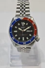 Vintage Seiko Pepsi Diver 6309-7290 Automatic Watch 42mm jubilee
