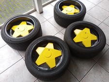 4 x Alufelgen für Porsche: BORBET Tiefbett Felgen 2 x 10J ×17 und 81/2 J x 17