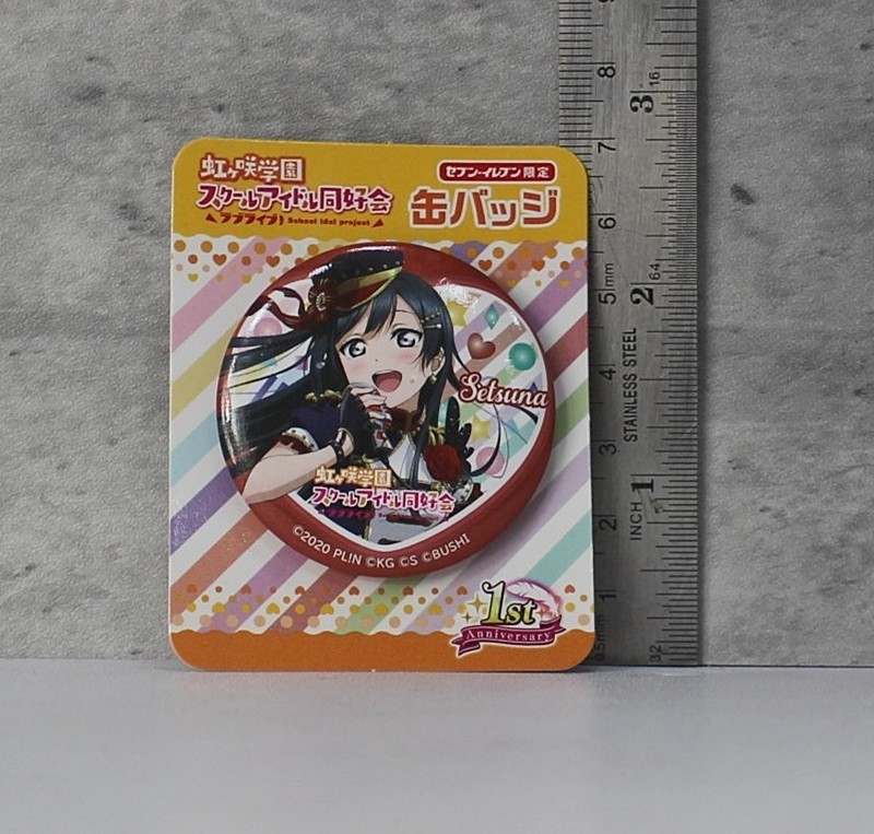 Love Live! Nijigasaki High School School Idol Club Setsuna Yuki Can Badge