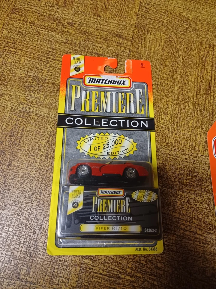 Matchbox PREMIER COLLECTION WORLD CLASS CARS VIPER MERCEDES THUNDERBIRD '55 CARS - Image 2 of 4