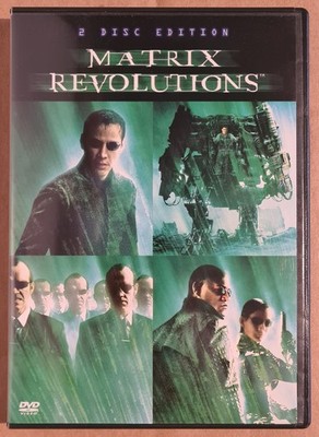MATRIX REVOLUTIONS - 2 DVDs   2 Disc Edition   (2004)  neuwertig 