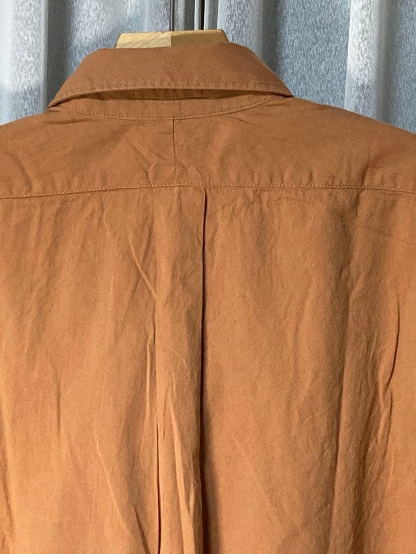 Engineered Garments M Hidden Button Round Collar … - image 7