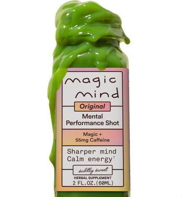 Magic Mind Mental Performance Drink Shots 15 Pack (2 FL oz) - New