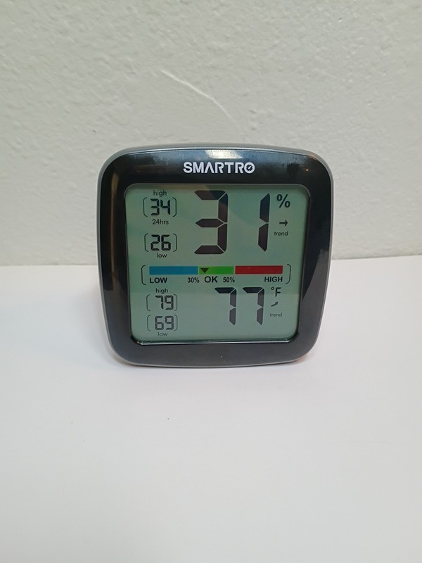 SMARTRO Professional Digital Hygrometer Indoor Thermometer Room Humidity Ga