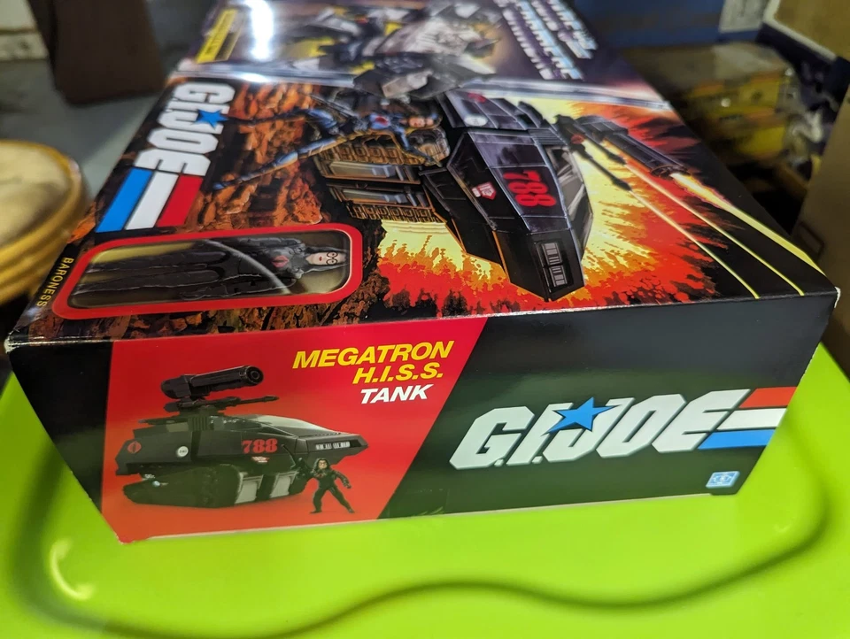MEGATRON H.I.S.S. TANK +BARONESS Transformers Collaborative GI Joe HISS 2022 New - Image 4 of 4