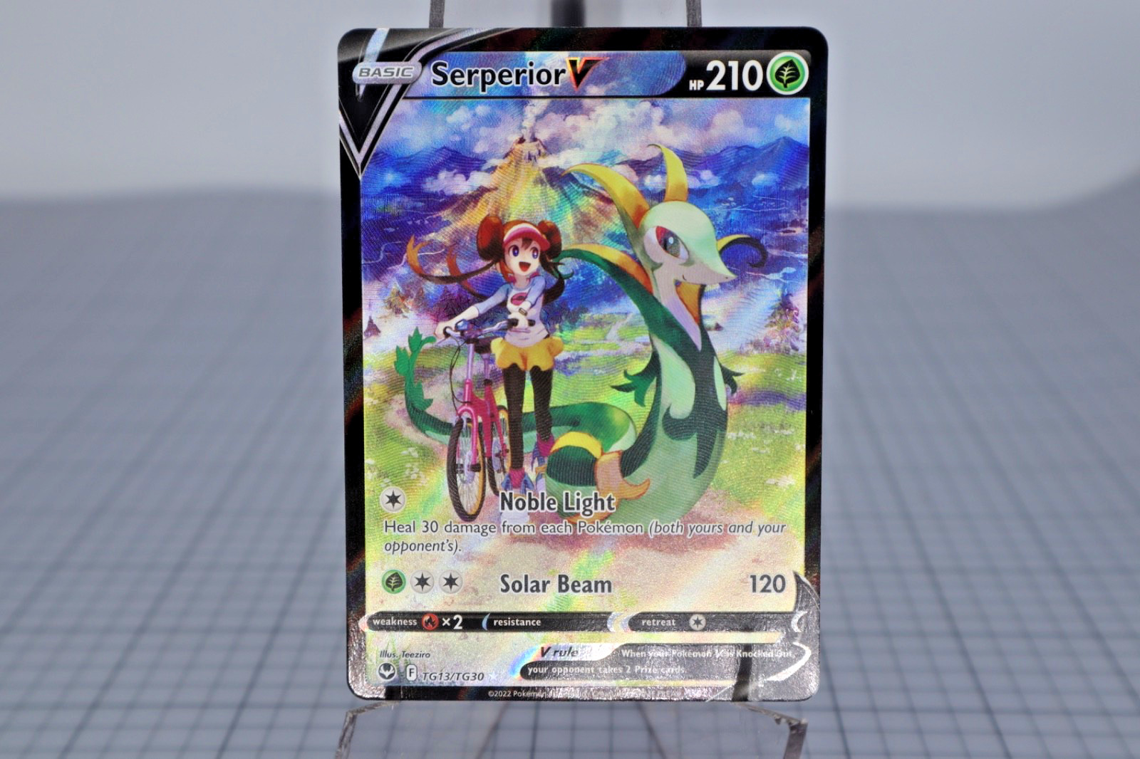 Serperior V - TG13/TG30 Silver Tempest Trainer Gallery Pokemon - NM/MINT
