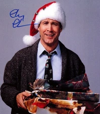 Chevy Chase Christmas Vacation Autographed Signed 8x10  Photo Copy Great Gift NR