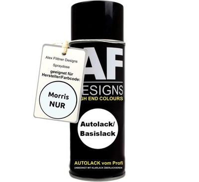 Für Morris NUR Mint White Spraydose Basislack Sprühdose 400ml