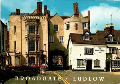 Postcard - Broadgate Ludlow.