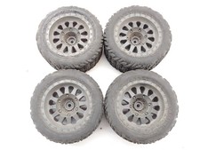 4x Arrma DBOOTS KATAR Tires on 14mm Hex Wheels from VORTEKS 4x4 BLX db1025AX