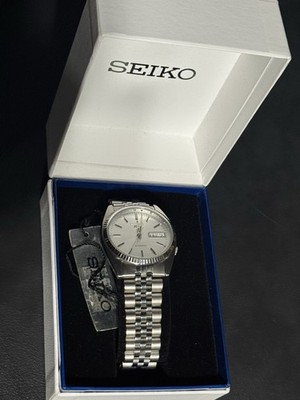 Seiko 5 Sports Silver Men's Watch - SNXJ89 for sale online | eBay