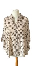 GERARD DAREL POLKA DOT BLOUSE SIZE XL NEVER WORN RRP £150+