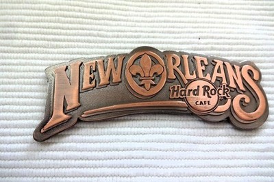 1 HARD ROCK CAFE  MAGNET NEW ORLEANS  DESTINATION NAME KEIN BOTTLE OPENER