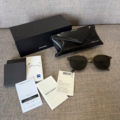 Gentle Monster Obon KC1 Unisex Sunglasses Khaki 100% Authentic