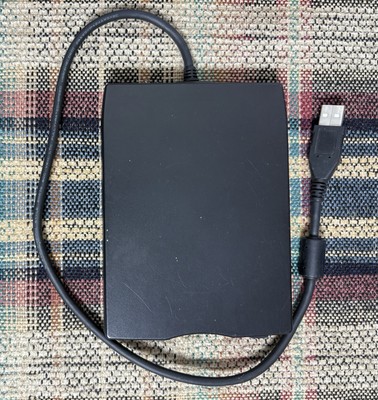 TEAC Model FD-05PUB Black Removable External Floppy Disk Drive Unit