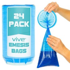 Vomit Bags Disposable 50 Pack 1000ml   Medical Grade Emesis Bags for Travel, ...
