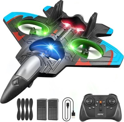 Aviones de control remoto de espuma 4DRC V32 para niños