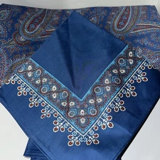 Gorgeous Beauville Made In France 64” Round Tablecloth & 6 Napkins 