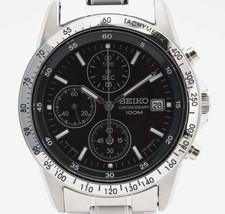  [Near MINT] SEIKO Chronograph SBTQ041 7T92-0...
