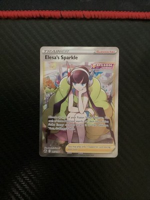 Pokemon TCG: Elesa's Sparkle (Full Art) 147/159 Crown Zenith Holo NM