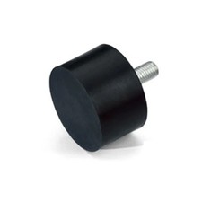 Supporto antivibrante in gomma piede-maschio | 50x30 | M10
