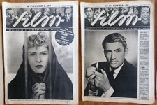 FILM 2 RIVISTE DI CINEMA ANNO X NUMERI 17 e 18 aprile 1947