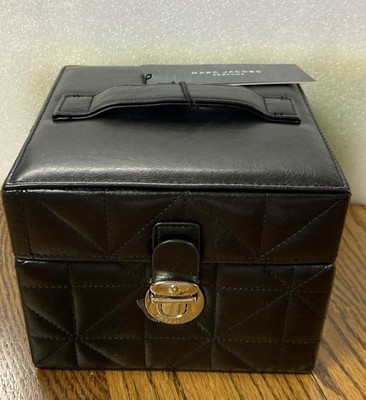 Marc Jacobs Cosmetic Case Black Quilted