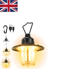 Lanterna da Campeggio Versatile - 1000 Lumen, Design Retrò e Batteria a Lunga Durata