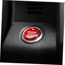 Car Engine Start Button Sticker Compatible with Ford F150 Raptor 2015-2025 Red