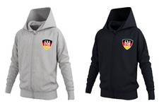 CRIVIT Kinder Sweatjacke DEUTSCHLAND Grau / S...