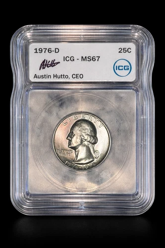 1976-D Washington Quarter — photo from the most recent tracked eBay sale