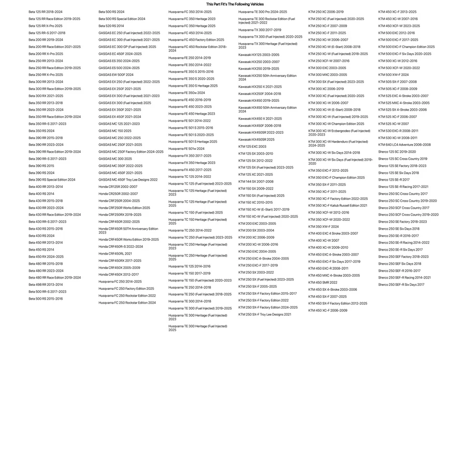 Комплект сменных спиц ниппелей для ударного колеса Tusk задний зеленый для Yamaha WR426F 2001 - Изображение 2 из 4