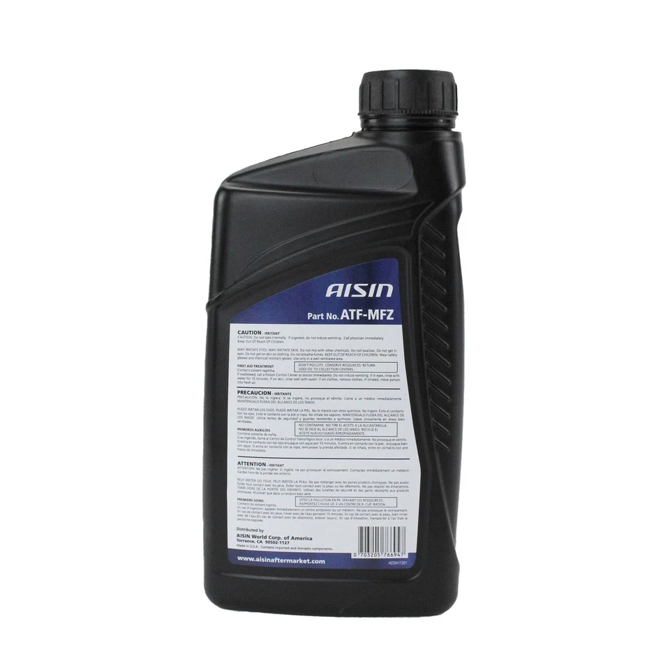 Aisin 6 Quarts Auto Transmission Fluid For Mazda 3 6 CX-3 CX-5 CX-9 6 x 1qt - Image 2 of 4