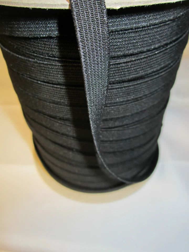 MARKENLOS ( 1,38 € / m) 5 m Gummiband Schwarz breite :1,5 cm Hohe Spannkraft