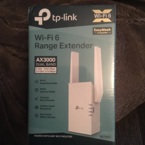 TP-Link RE705X AX3000 Dual Band Mesh Wi-Fi 6 Range Extender - Brand New - 第 1/1 張圖片