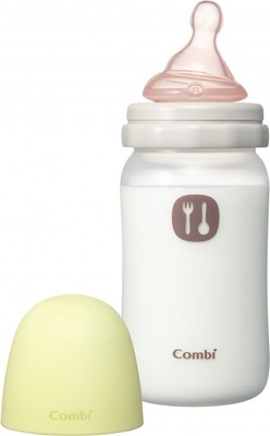 Combi Teteo LiCO baby bottle plastic 240ml (with MSize nipple)