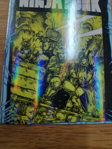 1st Whatnot Publishing Sampler Ninja Funk Ashcan Eastman Comic Art Card Holo UR - Picture 4 of 6